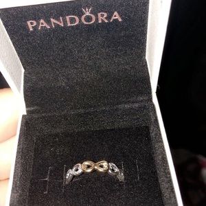 Size 7 pandora promise ring